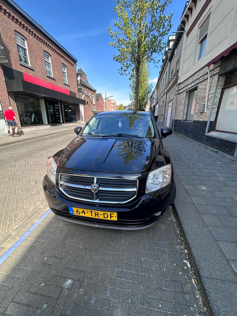 Dodge Caliber 1.8 2007 Zwart, Auto's, Dodge, Particulier, Caliber, Benzine, C, Hatchback, Handgeschakeld, Origineel Nederlands