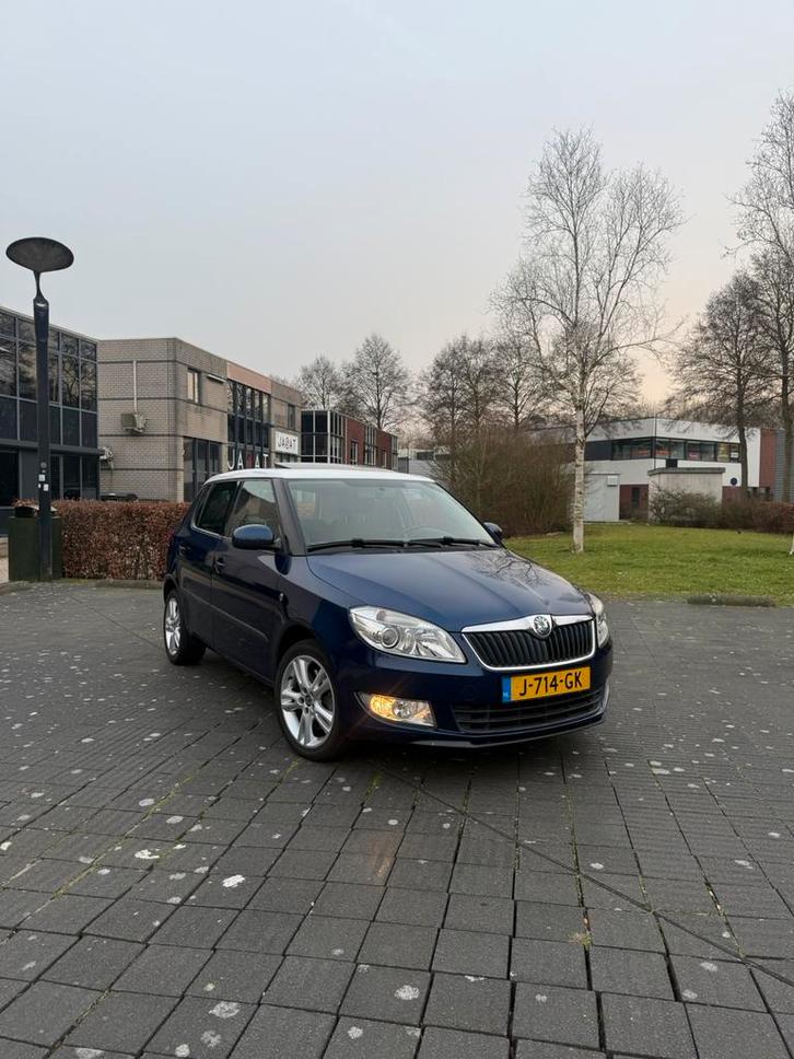 Skoda Fabia 1.2 TSI 77KW 2011 Blauw, Auto's, Skoda, Bedrijf, Fabia, Benzine, B, Hatchback, Handgeschakeld, Geïmporteerd, Blauw