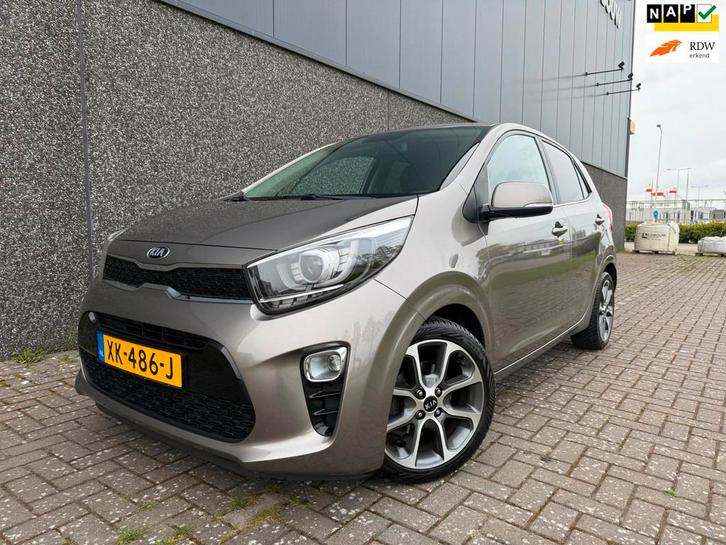 Kia Picanto 1.0 CVVT Design Edition/Dealer OH/CARPLAY/NAVI/C, Auto's, Kia, Bedrijf, Te koop, Picanto, ABS, Achteruitrijcamera