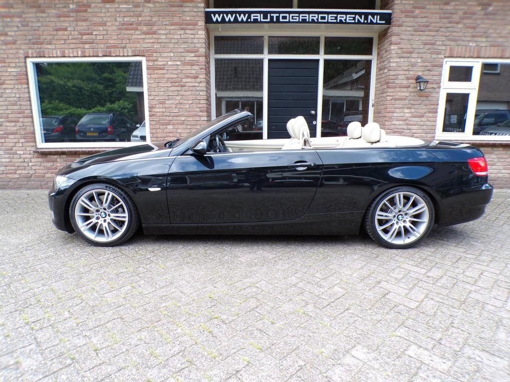 BMW 3-serie Cabrio 335i Automaat / Leder / Navi / Clima / De, Automaat, Achterwielaandrijving, Gebruikt, Beige