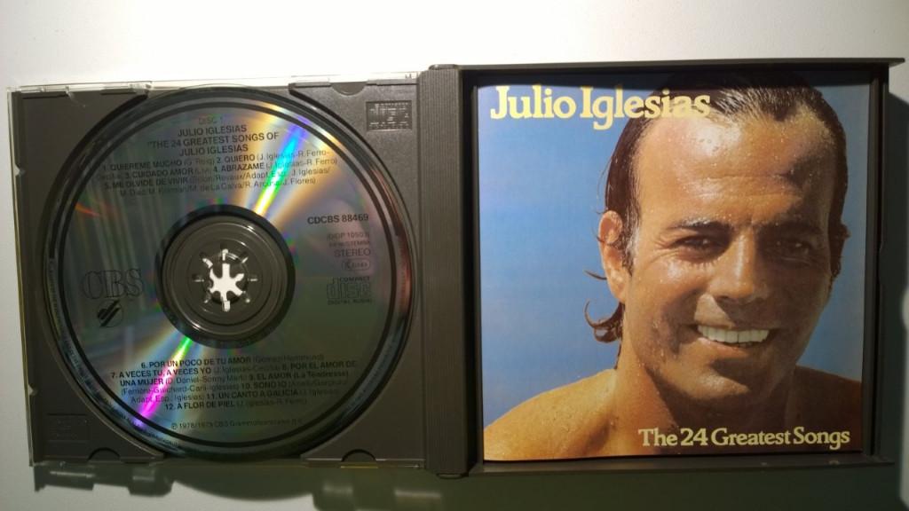Julio Iglesias - The 24 Greatest Songs, Cd's en Dvd's, Ophalen of Verzenden, Zo goed als nieuw
