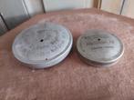 2 x antieke reclame olie dop SHELL ,DKW,& MOBIL OLIE DO, Ophalen of Verzenden, Gebruikt
