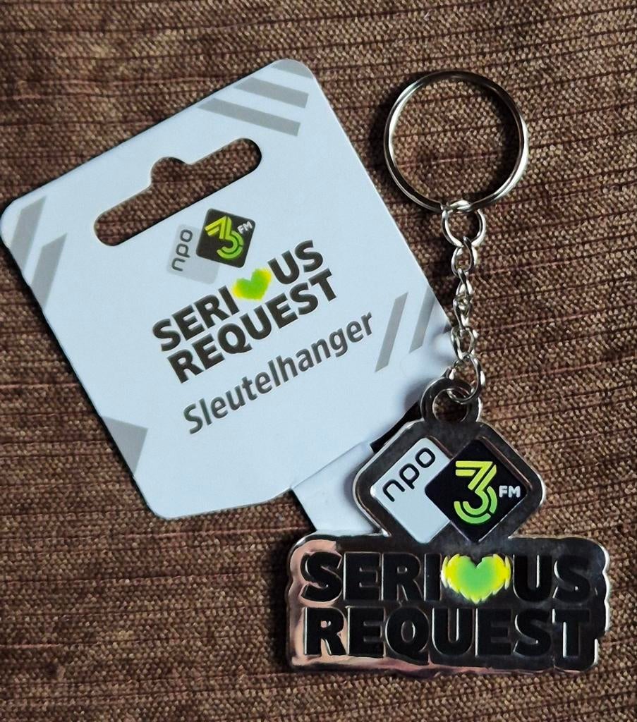 3FM Serious Request 2025 Sleutelhanger, Ophalen of Verzenden, Nieuw