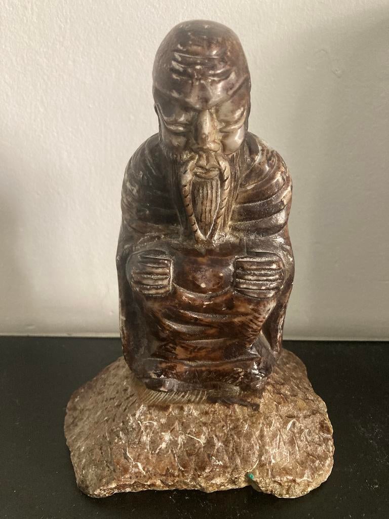 Stenen Chinees beeldje, Ophalen of Verzenden, Zo goed als nieuw