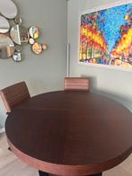 uitschuifbaar eettafel, Huis en Inrichting, Tafels | Eettafels, Ophalen, 100 tot 150 cm, 50 tot 100 cm, Zo goed als nieuw