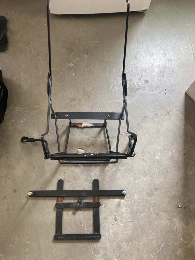 Maxicosi houder voor bakfiets, Fietsen en Brommers, Fietsaccessoires | Aanhangers en Karren, Ophalen, Gebruikt, Overige typen