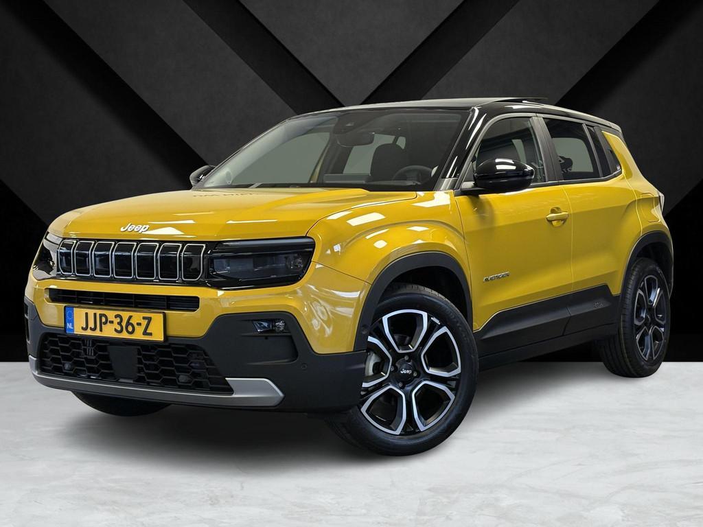 Jeep Avenger Summit 1.2 Turbo 100pk | PANODAK | LEDER | JBL, Auto's, Jeep, 101 pk, Gebruikt, 1199 cc, Parkeersensor