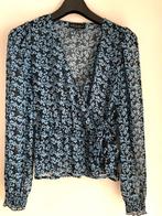Elvira blouse blauw zwart mt 36 nieuw, Ophalen of Verzenden, Nieuw, Maat 36 (S), Blauw