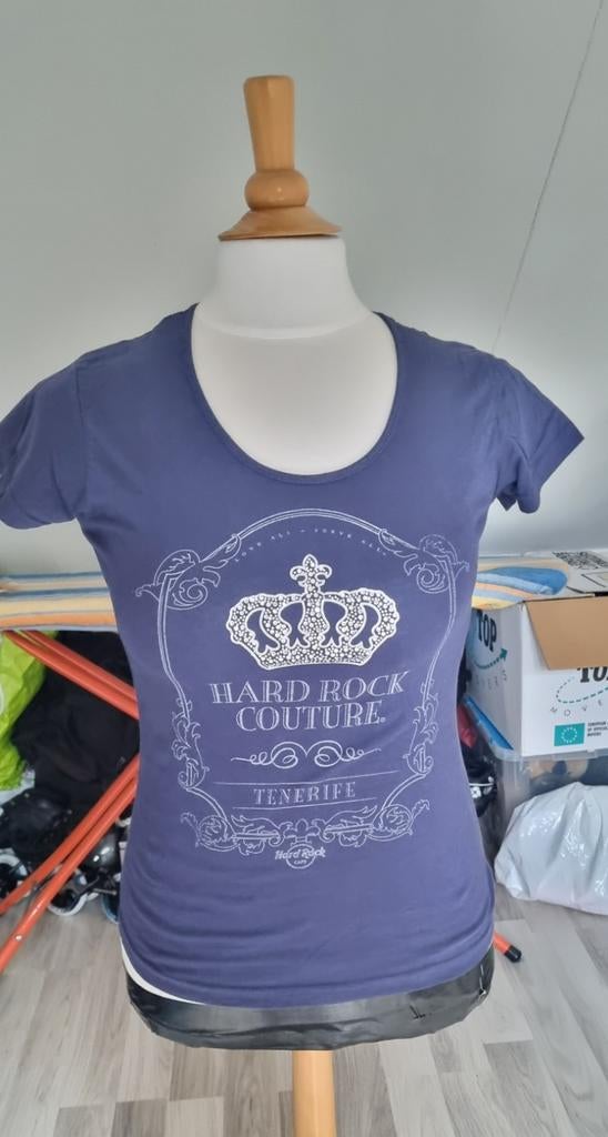 Hardrock cafe t-shirt maat L, Maat 38/40 (M), Blauw, Nieuw, Ophalen of Verzenden
