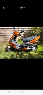 Oranje Peugeot zeldzame Speedfight 1 50cc LC, Fietsen en Brommers, Ophalen, Tweetakt, Gebruikt, Maximaal 45 km/u
