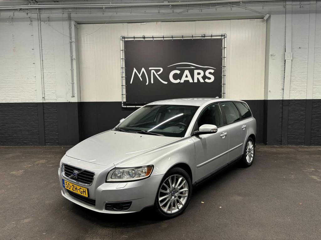Volvo V50 2.4 Edition II automaat/leder, 1373 kg, Gebruikt, Zwart, 700 kg