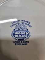 dessert borden wood en sons  engels, Ophalen of Verzenden, 'T Olde Gre-j, Info@toldegrej.nl, Endepoelstraat 20f Didam