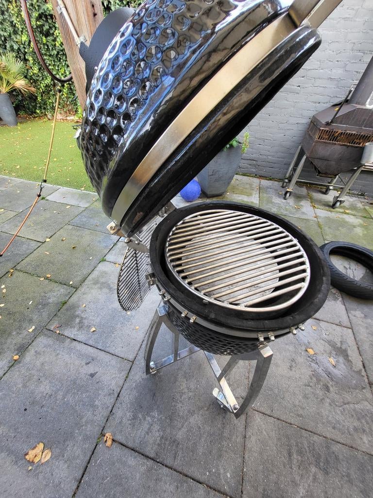 Camado rvs rooster plus hitte schild van rvs, Ophalen