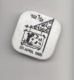 Vliesbosch in 't wapen 1985 button, Gebruikt, Niet vindbaar, Niet vindbaar, Speldje of Pin