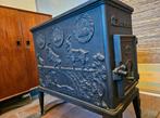 Dovre 100 houtkachel gietijzer jacht stoof  hout brander, Ophalen, Houtkachel, Zo goed als nieuw, Vrijstaand