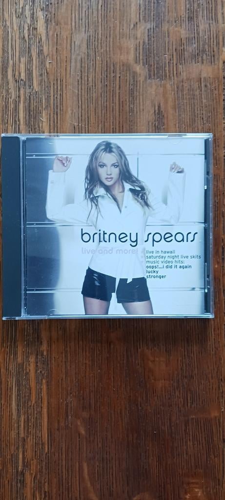 BRITNEY SPEARS  CD LIVE AND MORE ! CD IS IN NIEUW STAAT, Ophalen of Verzenden, Zo goed als nieuw