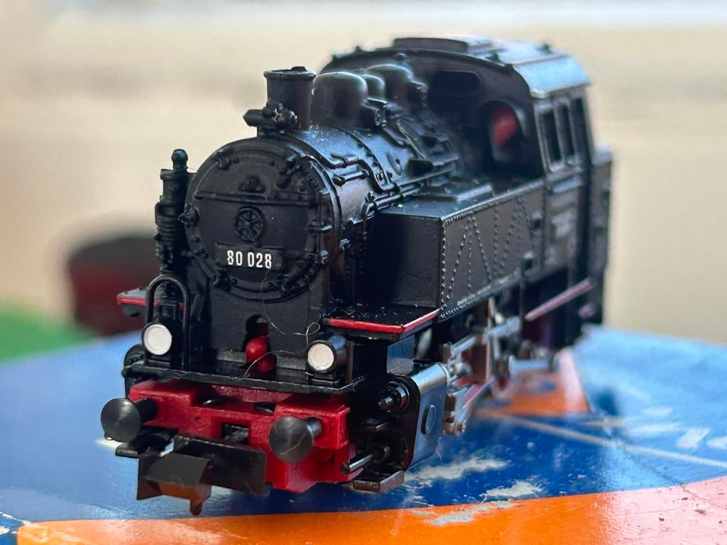 N Roco BR80 digitaal dcc rijdt netjes, Hobby en Vrije tijd, Modeltreinen | N-Spoor, Ophalen of Verzenden, Zo goed als nieuw, Roco