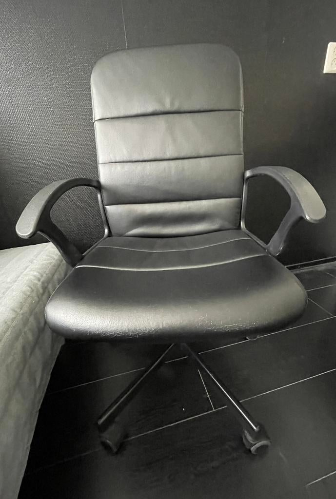 Comfortabele zwarte bureaustoel Torkel Ikea, Ophalen, Zo goed als nieuw, Zwart