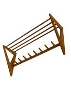 Vintage houten kapstok jaren 60 eiken, Gebruikt, Vintage, Vintage, Ophalen of Verzenden