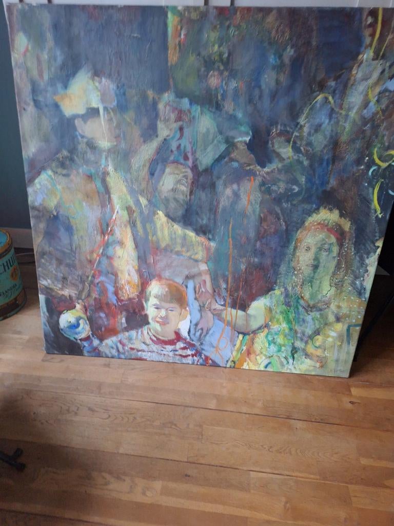 Schilderij Gerard de Wit Leidens Onzet, Ophalen of Verzenden