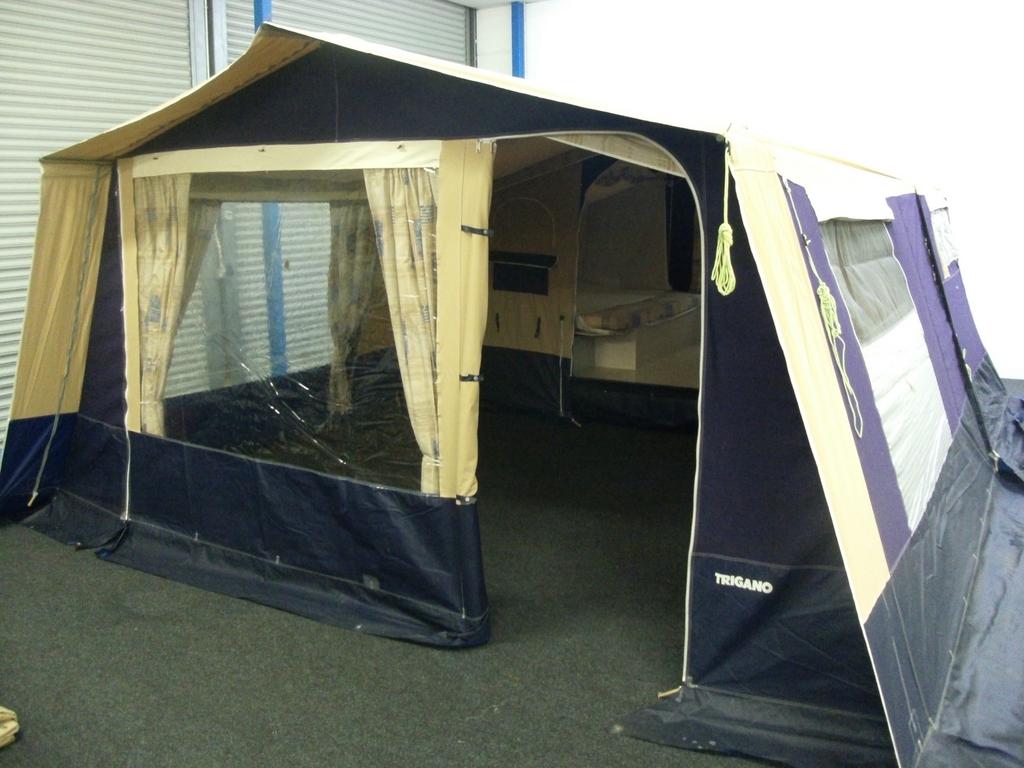 Trigano ocean vouwwagen, Caravans en Kamperen, Ophalen of Verzenden, Gebruikt, Tot en met 5