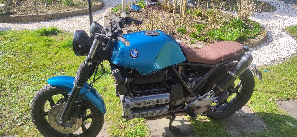 BMW K100 Caféracer te koop, Motoren, Motoren | BMW, Motorrijbewijs A, Particulier, Overig, 4 cilinders