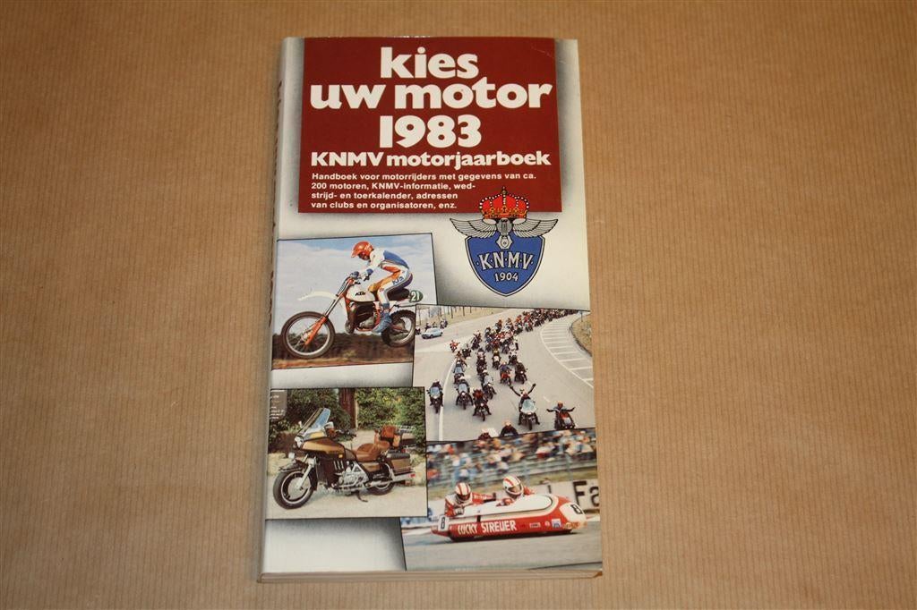 Kies uw motor - 1983 - KNMV Motorjaarboek, Ophalen of Verzenden, Zo goed als nieuw