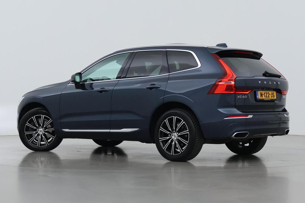 Volvo XC60 D4 AWD Inscription | Panoramadak | Leder | Camera, Auto's, Automaat, Gebruikt, Euro 6, Blauw