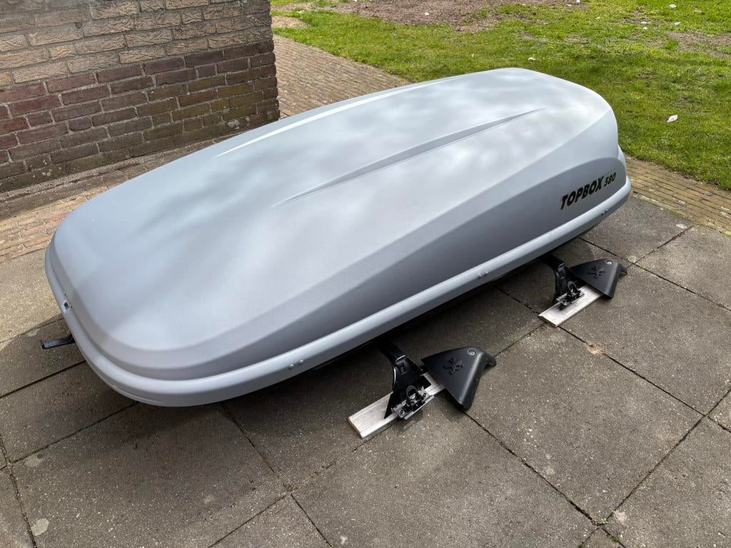 Dakbak Topbox 580 - Ruime Dakkoffer voor Extra Bagage, Auto diversen, Dakkoffers, Ophalen, Gebruikt