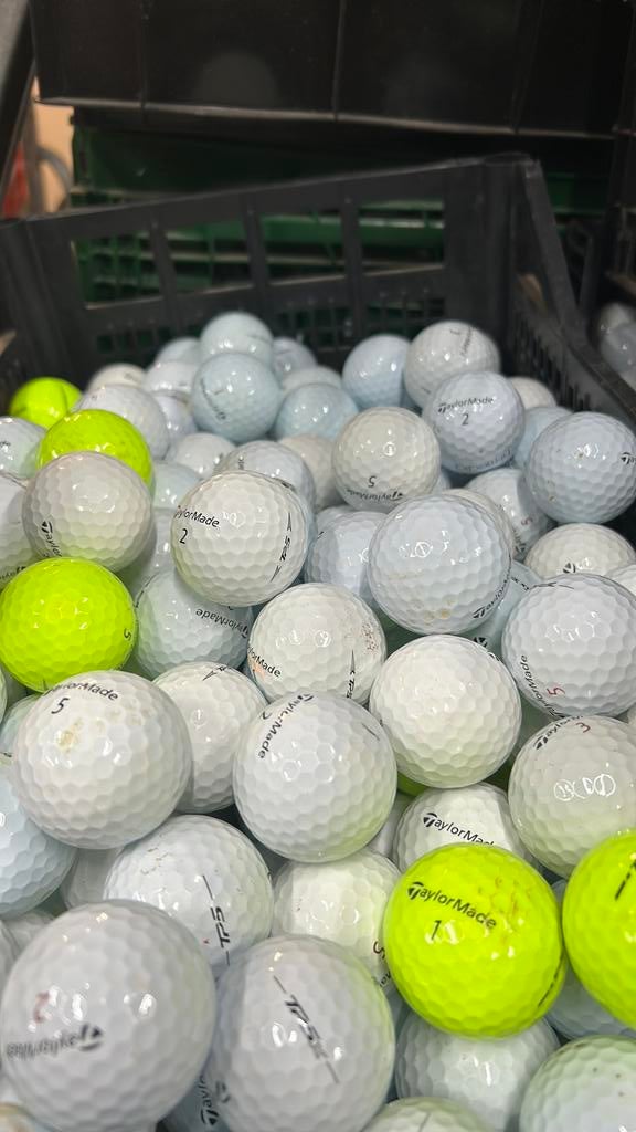50 Stuks TaylorMade TP5/x Golfballen, Ophalen of Verzenden, Zo goed als nieuw, Bal(len)