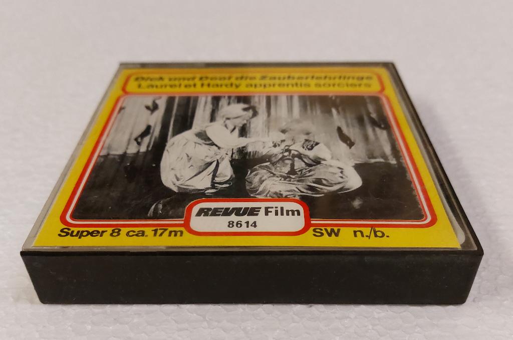 Laurel en Hardy SUPER 8 FILM in box Dikke en Dunne Dick Doof, Verzenden, Gebruikt, Film, Gebruiksvoorwerp