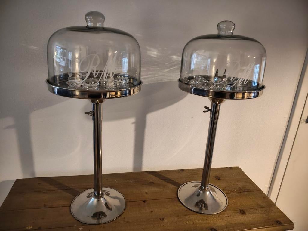 Riviera Maison voet met stolp, Ophalen, Zo goed als nieuw