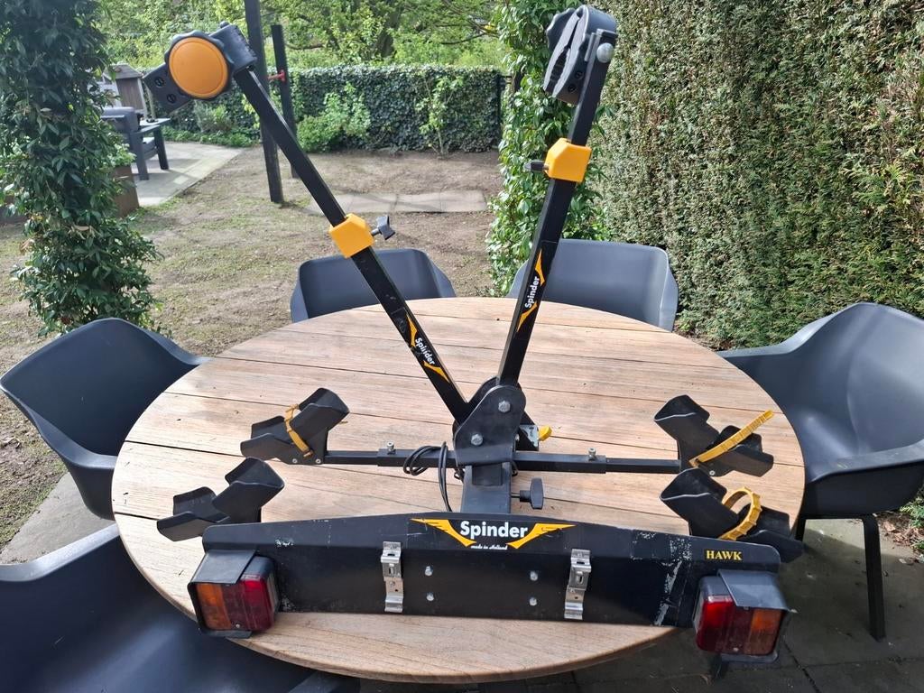 Spinder Hawk fietsendrager - Gebruikt, Ophalen, 2 fietsen, Gebruikt, Trekhaakdrager