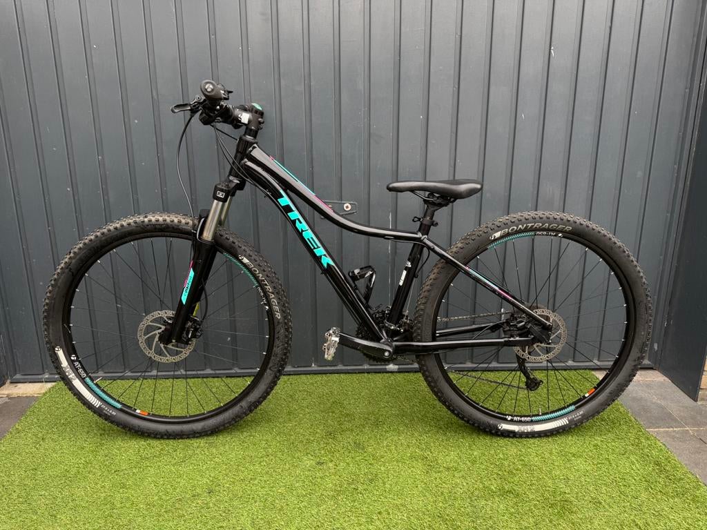 Trek Cali S Disc 27.5 inch - Dames MTB Mountainbike 🖤🩵, Overige merken, Versnellingen, Ophalen of Verzenden, Zo goed als nieuw