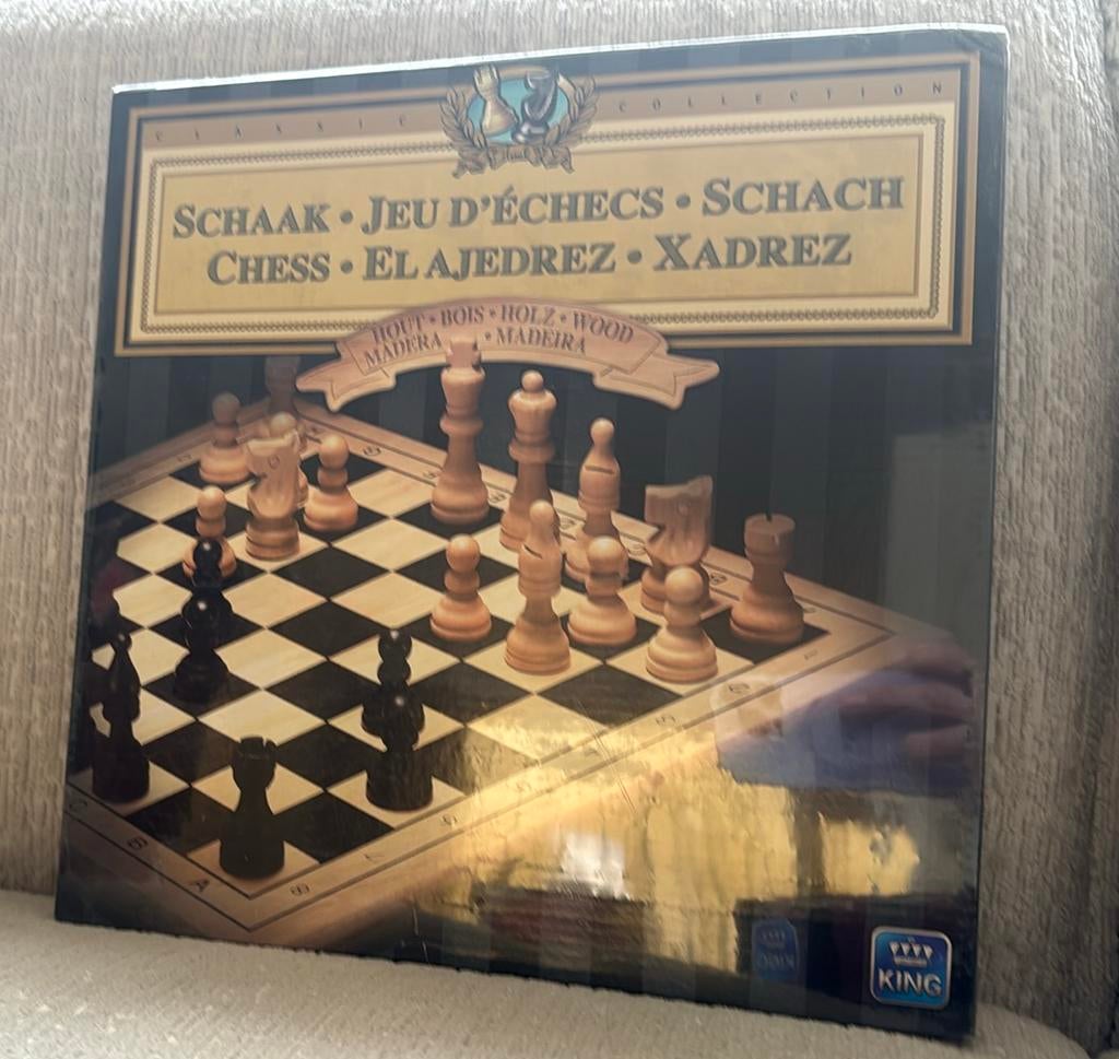 Schaakspel nieuw in folie, Een of twee spelers, Ophalen of Verzenden, Nieuw