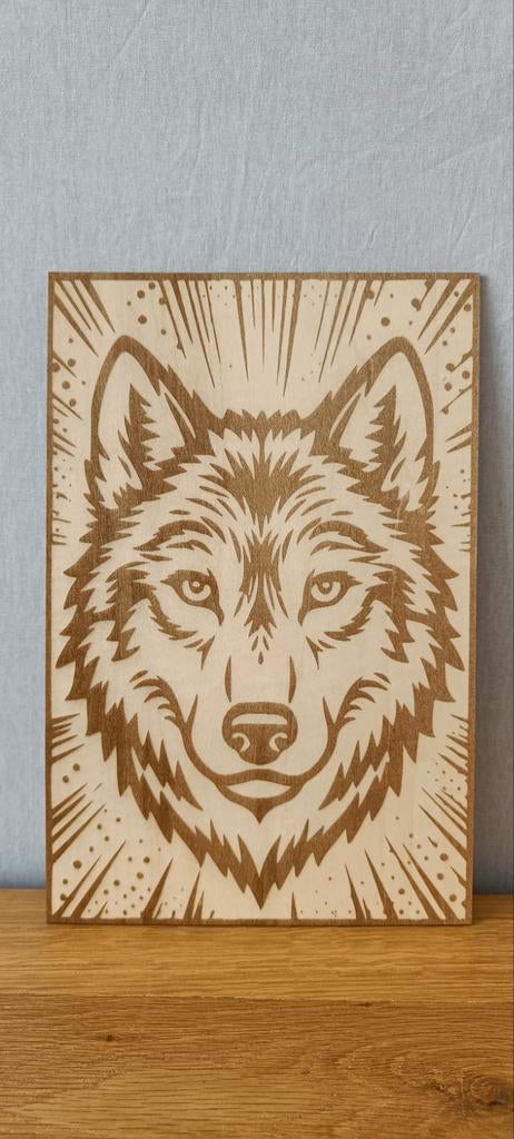 Popart-poster (wolf, leeuw, olifant, etc.), Ophalen of Verzenden