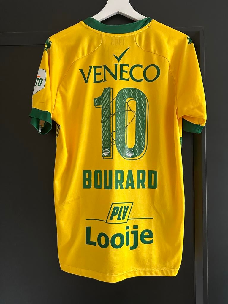 Matchworn shirt Samy Bourard ADO Den Haag #10 match worn, Kleding | Heren, Sportkleding, Gedragen, Voetbal, Overige maten, Geel
