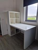 Bureau + 8 vakken kast, Huis en Inrichting, Ophalen, Zo goed als nieuw