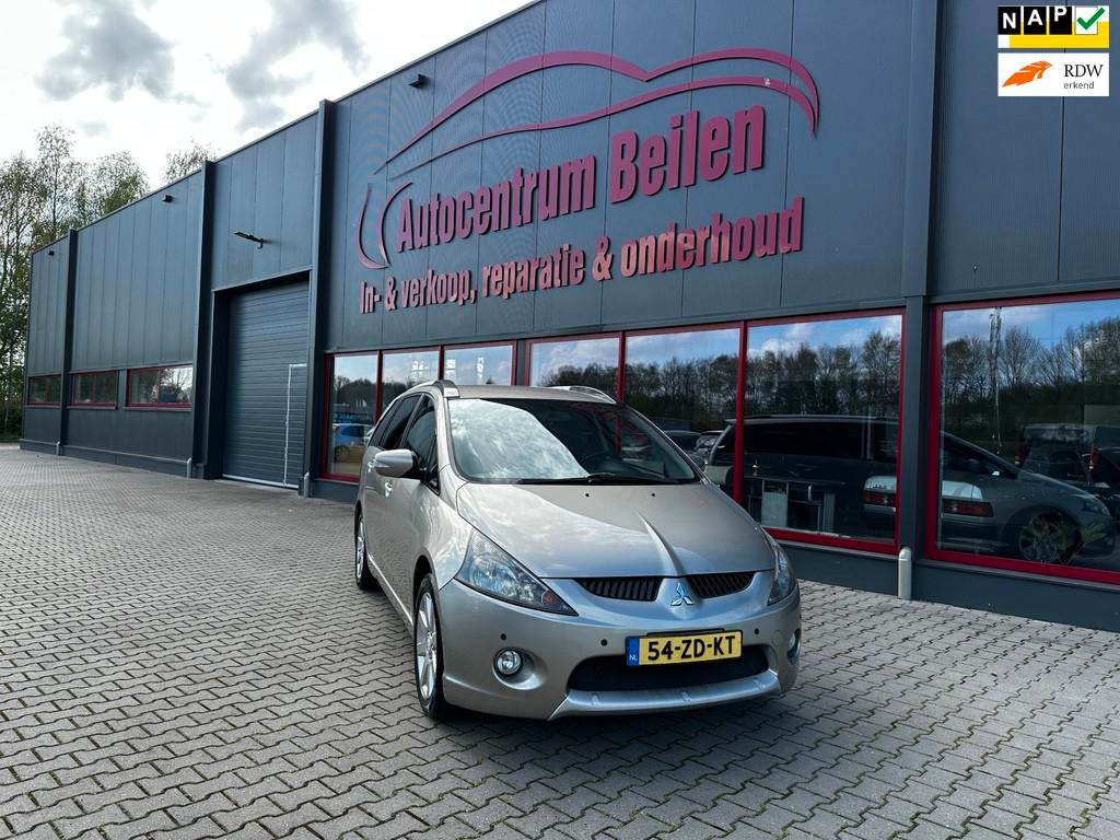 Mitsubishi Grandis 2.4-16V InSport / LPG-G3 / 7-Persoons / C, Auto's, Mitsubishi, Voorwielaandrijving, Parkeersensor, Gebruikt