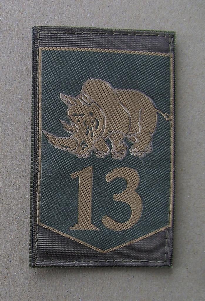 gvt embleem - 13e Gemechaniseerde Brigade ( oud model ), Ophalen of Verzenden, Landmacht, Nederland, Embleem of Badge