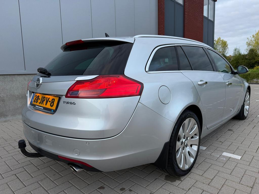 Opel Insignia Sports Tourer 2.0 Turbo Cosmo Navi|Camera|Leer, Auto's, Zwart, 4 cilinders, Nieuw, 93 €/maand