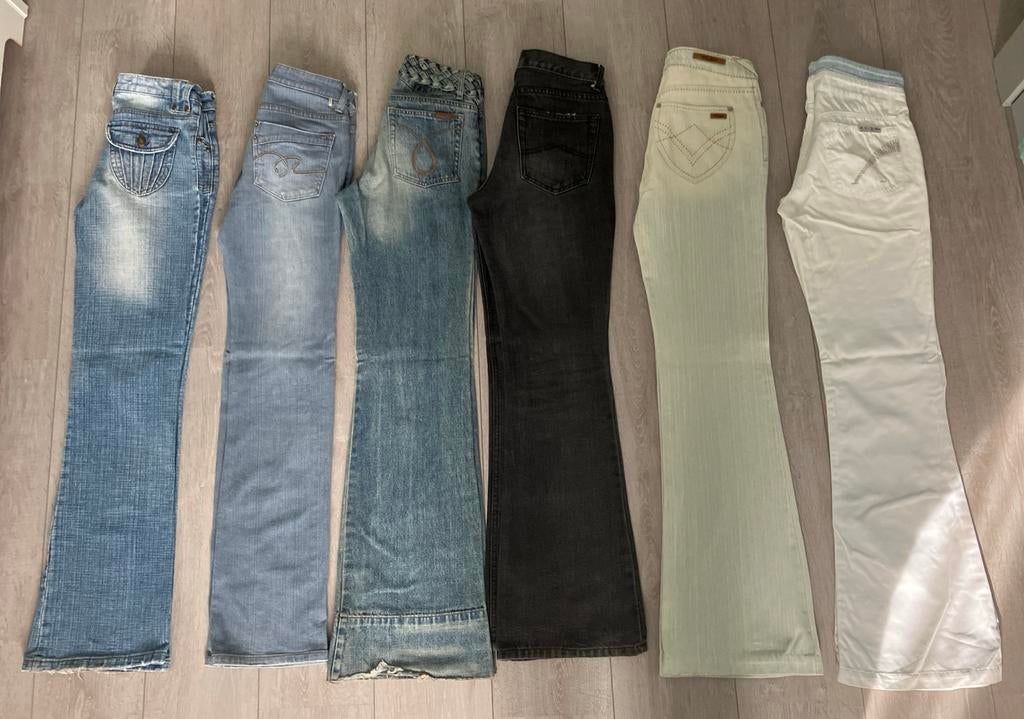 Mango/H&M Flared Jeans/Spijkerbroeken Maat 34/XS - Nieuwstaa, Kleding | Dames, Spijkerbroeken en Jeans, Ophalen of Verzenden, Zo goed als nieuw