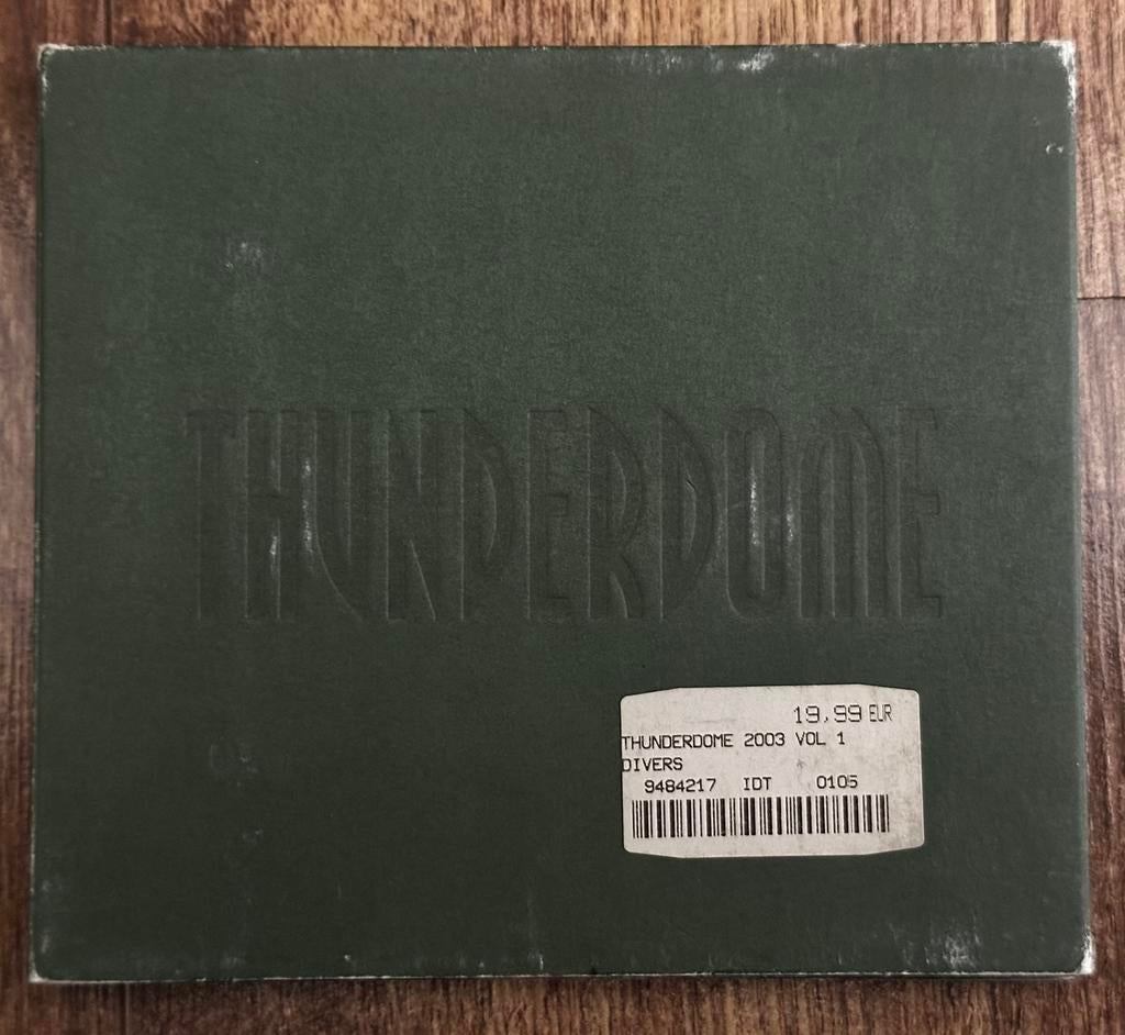 Thunderdome 2003 deel 1 zonder cd 2, Cd's en Dvd's, Cd's | Dance en House, Ophalen