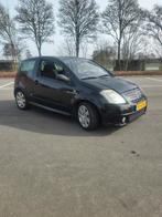 Citroën C2 1.6 I 16VTR Automaat 2003 Zwart, apk tot MRT 2027, 40 €/maand, 4 cilinders, 4 stoelen, Zwart
