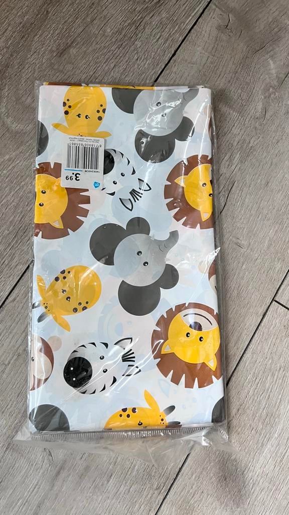 Tafelkleed met dierenprint - 140x240cm, Ophalen of Verzenden, Nieuw, Rechthoek, Binnen