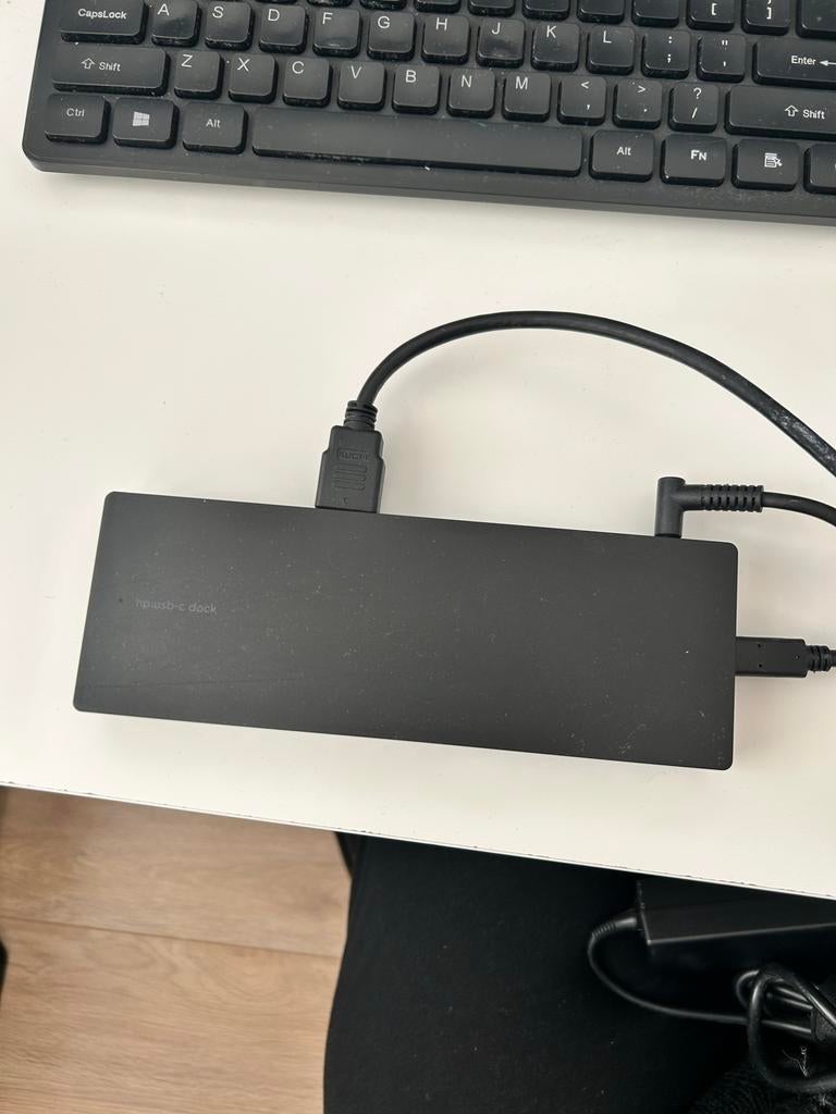 HP USB-C Docking Station - Zo goed als nieuw, Ophalen of Verzenden, Zo goed als nieuw, Docking station, Laptop