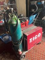 Tico lasapparaat 220/380 W met gasfles, Doe-het-zelf en Verbouw, Gereedschap | Lasapparaten, Ophalen, Gebruikt, 150 tot 250 ampère