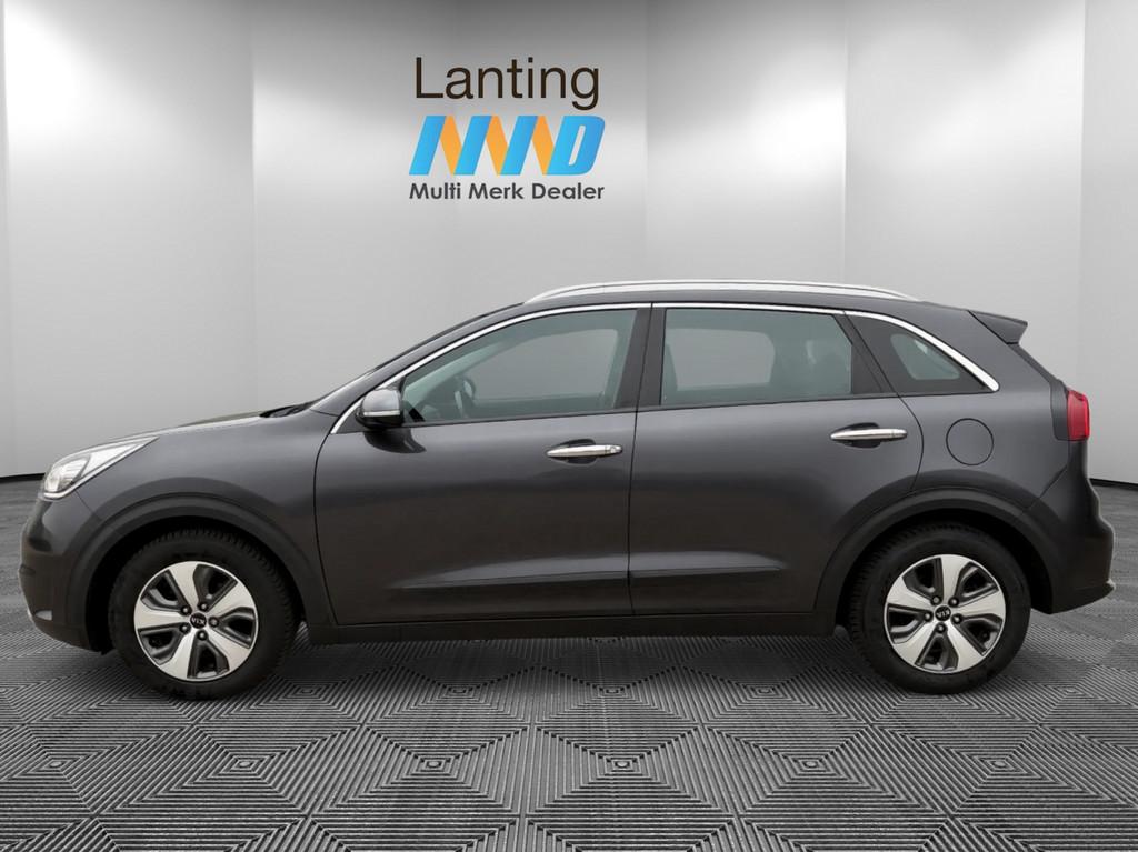 Kia Niro 1.6 GDi Hybrid DynamicLine, Auto's, Stof, Gebruikt, Met garantie (alle), Origineel Nederlands