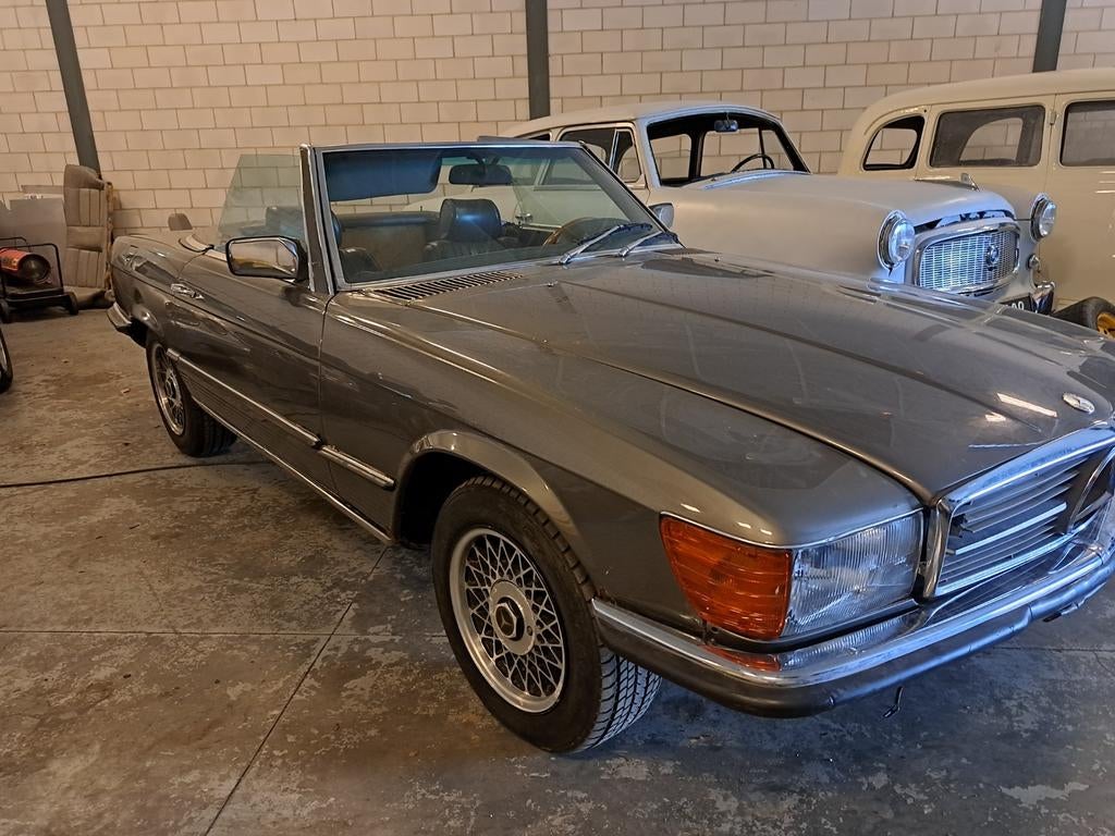 Europese mercedes 280 sl automaat oldtimer koopje, Auto's, Automaat, Cabriolet, Mercedes-Benz, Bedrijf