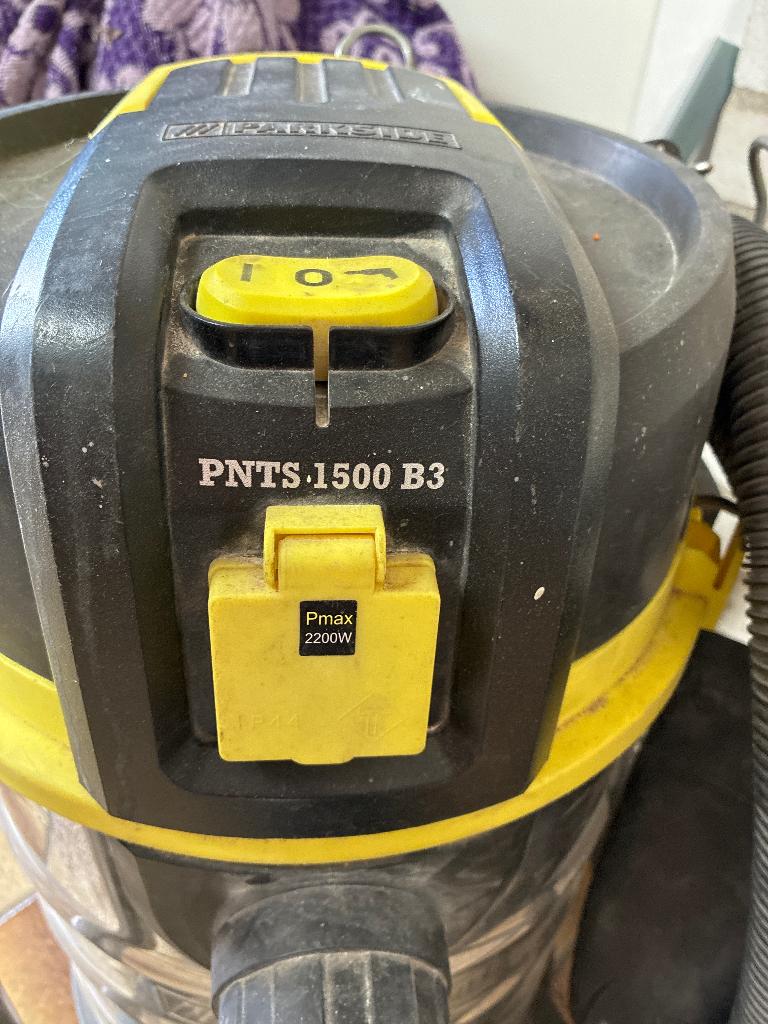 Parkside stofzuiger pnts 1500, Ophalen, Stofzuiger, 2000 watt of meer, Niet werkend